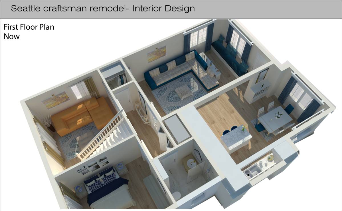 Design project for Seattle craftsman remodel in United States | Arcbazar