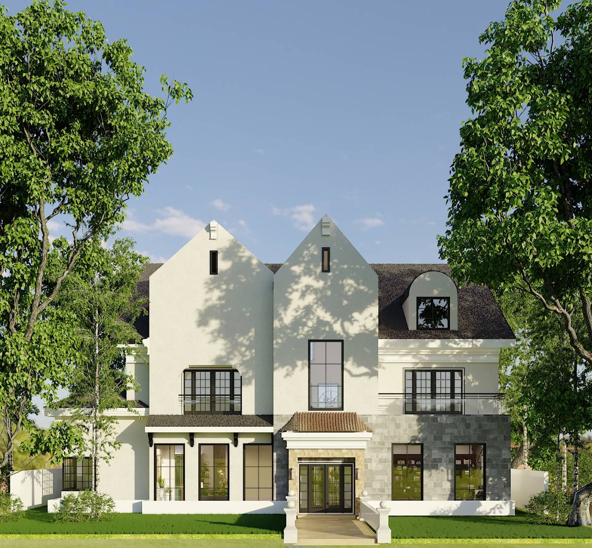 Design project for Floor plan and Elevation for Transitional ...