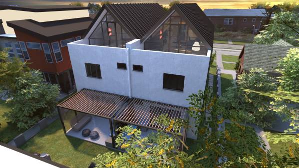 Design project for New Build - Soft Modern Duplex in United States ...