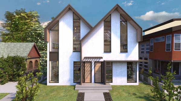 Design project for New Build - Soft Modern Duplex in United States ...