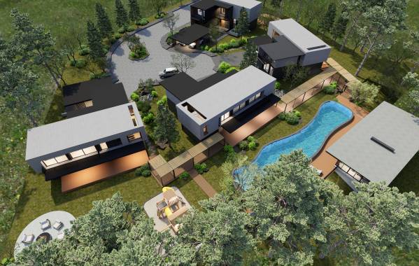 Design project for Family Home Complex in Ecuador | Arcbazar