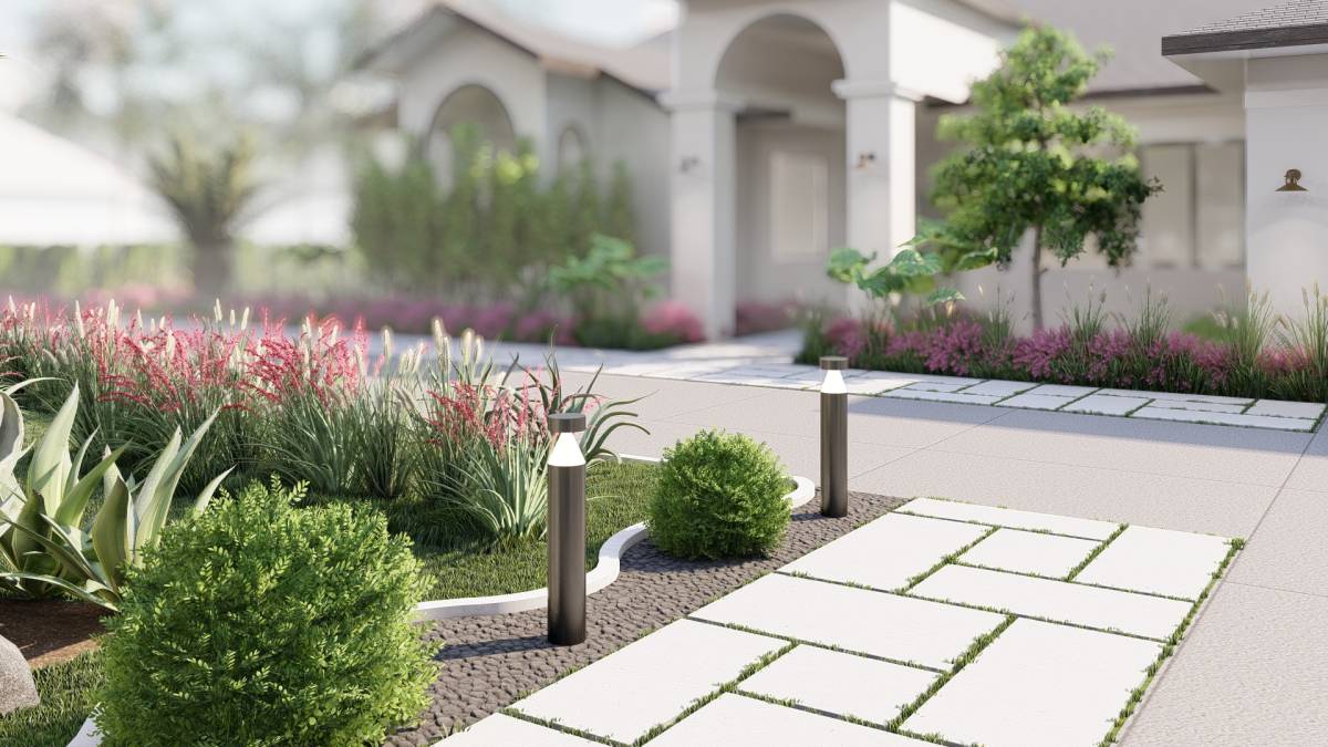 Design project for Front yard remodeling in United States | Arcbazar