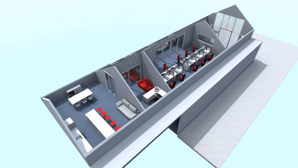 Commercial & Offices - Office Interiors Diseñado porArchiarck - Layout ...