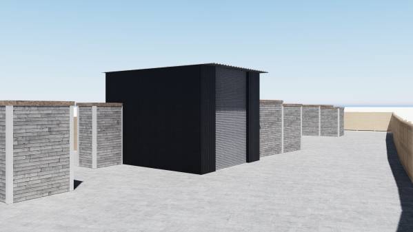Design project for Plans and render for storage shed and just render ...