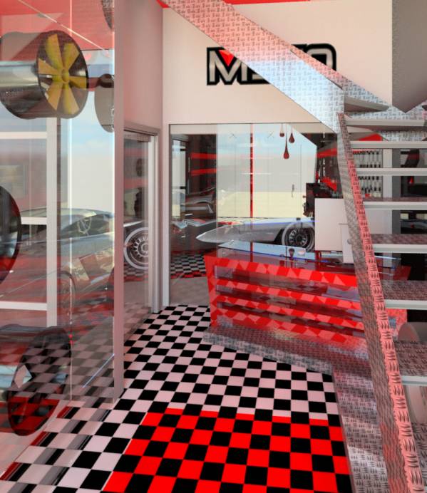Retail/Small Business Designed by Arquitectura sin Censuras - M360 Car ...