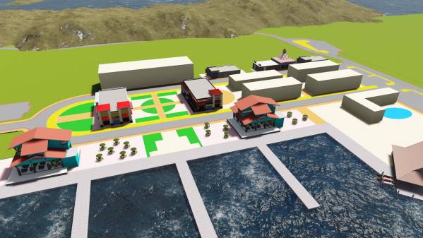 Design project for Conceptual Renderings Mixed Use Marine Harbour in ...