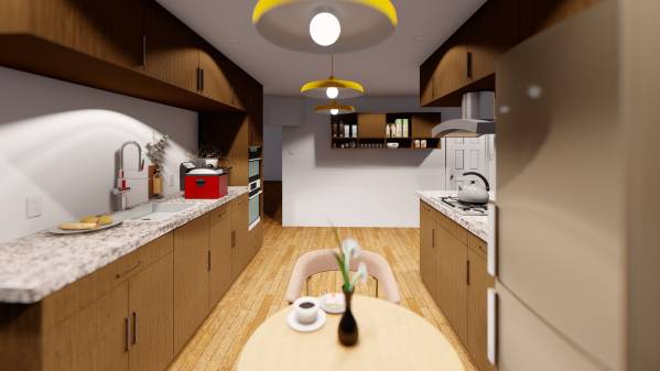 Design project for Apartment kitchen remodel in United States | Arcbazar