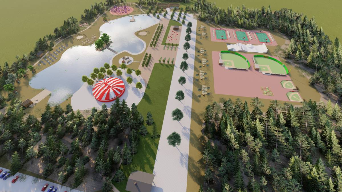 Design project for ISSAC STERETT ADVENTURE FOUNDATION PARK DESIGN in ...