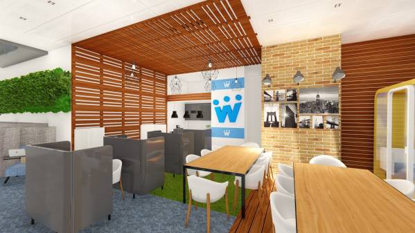 Design project for Design of a New Concept mixing between a co-working ...
