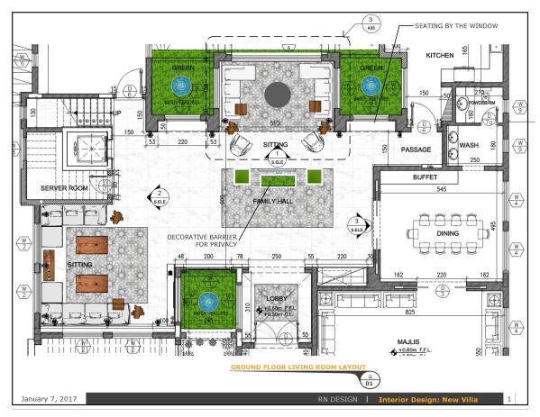 Design project for Interior Design: New Villa in United Arab Emirates ...