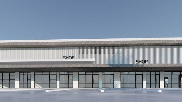 Refurbishment - Facades Designed by Crack Architects - Shopping Center ...