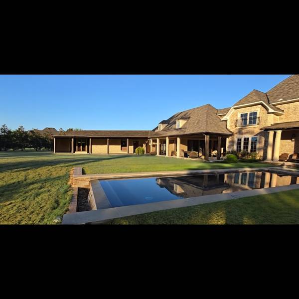 Design project for New addition to existing back porch with fireplace ...