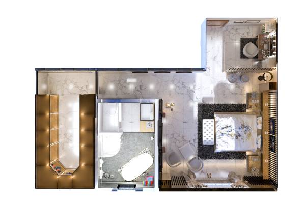 Design project for Master Suite including Bath and Closet/Dressing in ...