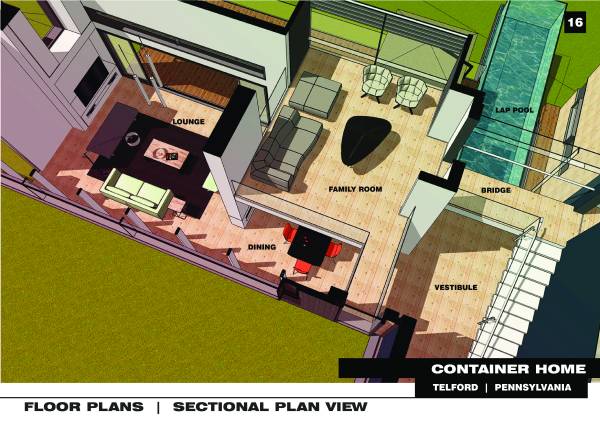 Design project for Container Home Interior and exterior design in ...