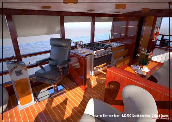 اخرى تم التصميم بواسطةHeru Sancoko - Covered Pontoon Boat - MODOC, US ...