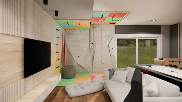 Design project for Fun Basement Layout in United States | Arcbazar