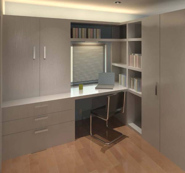 Design project for Mulberry 300 Sq/ft Studio Apartment in United States