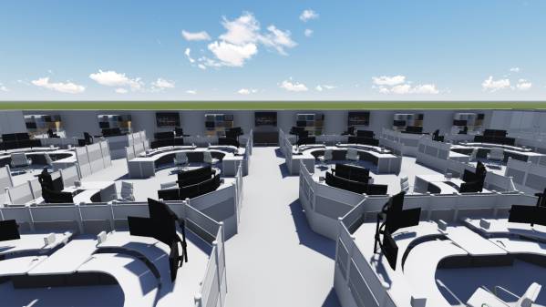 Design project for Operations Center Classroom and Office Space in ...