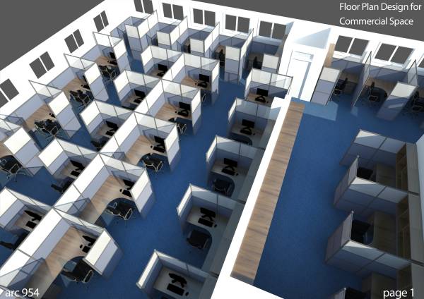 Design project for Floor Plan Design for Commercial Space in United ...
