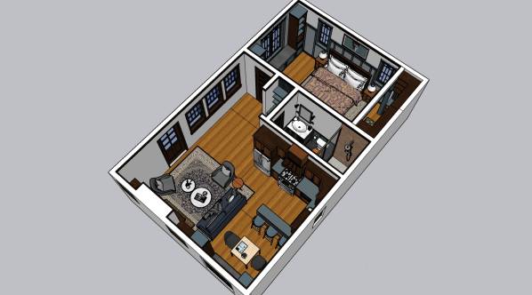 Design project for Craftsman Restoration-Style Remodel with Modern ...