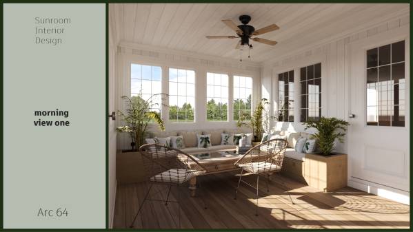 Design project for Sunroom Interior Design Contest in United States ...