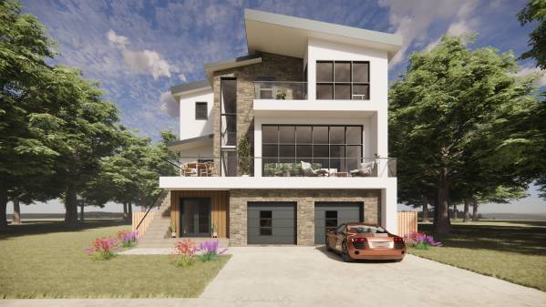 Design project for Functional Contemporary House in United States ...