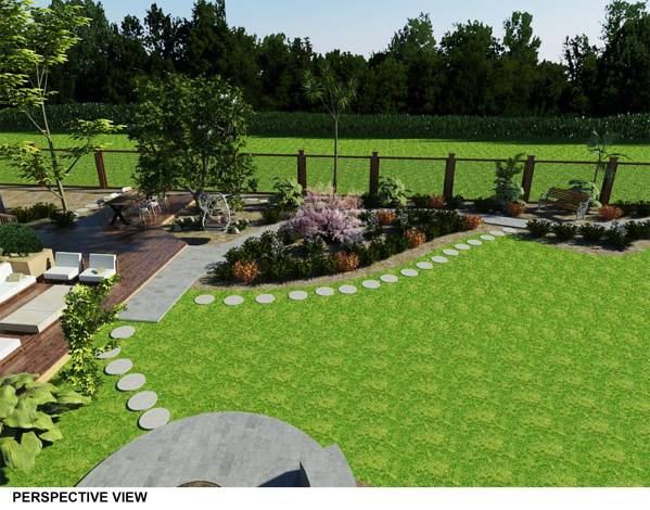 Design project for Blank Slate Backyard for Family in United States ...