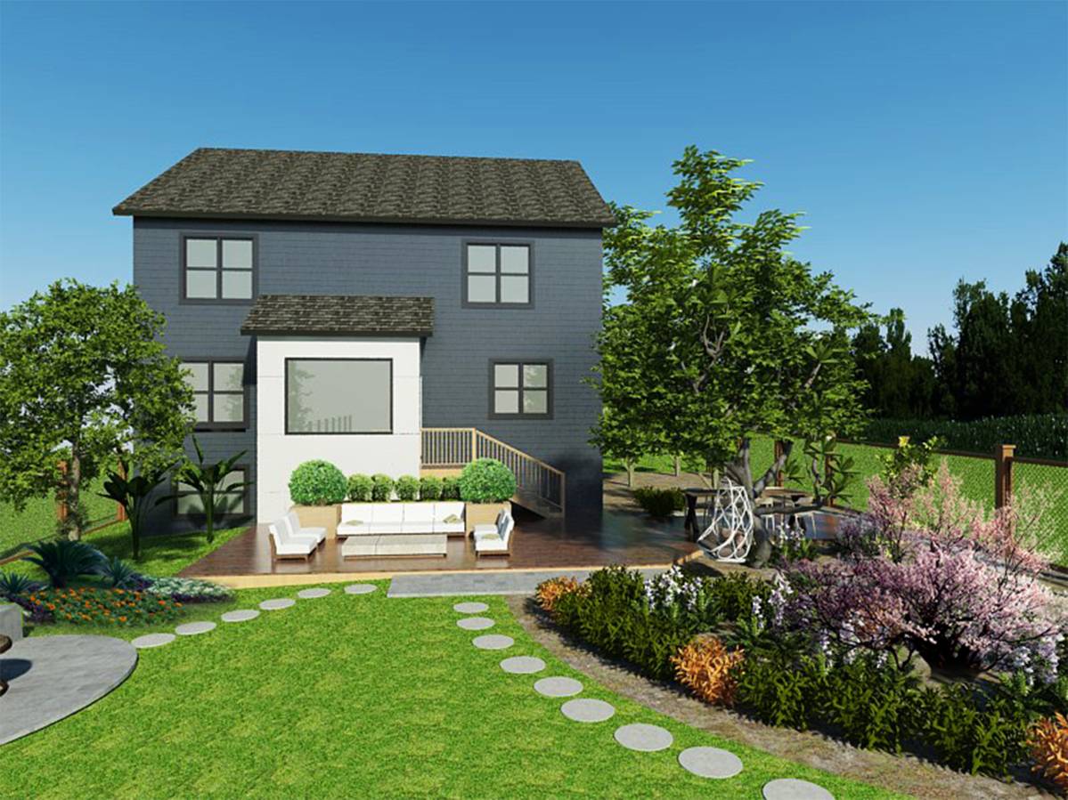 Design project for Blank Slate Backyard for Family in United States ...
