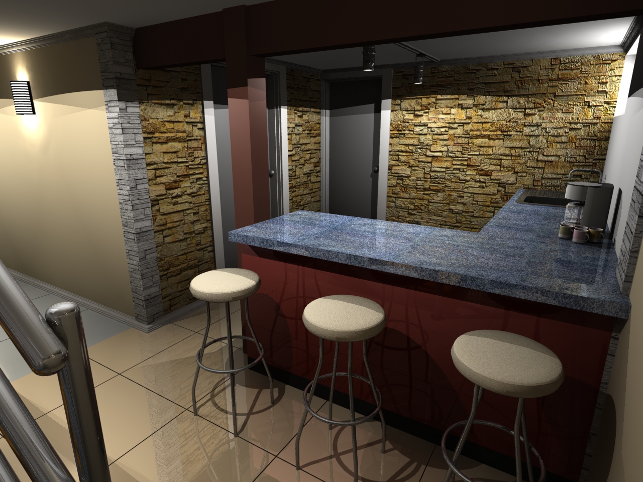 ViewDesignerProject ProjectBasement Finishing Designed