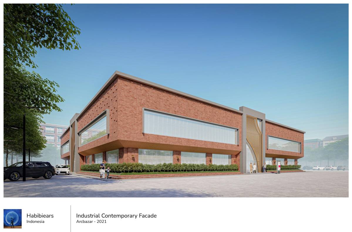 Design project for Facade and Elevation Design for Contemporary