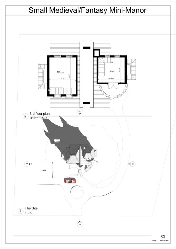 Design project for Small Medieval/Fantasy Mini-Manor in United States ...