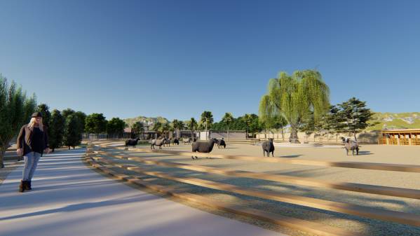 Design project for Masterplanning a 150,000 SqFt. Countryside Farm ...