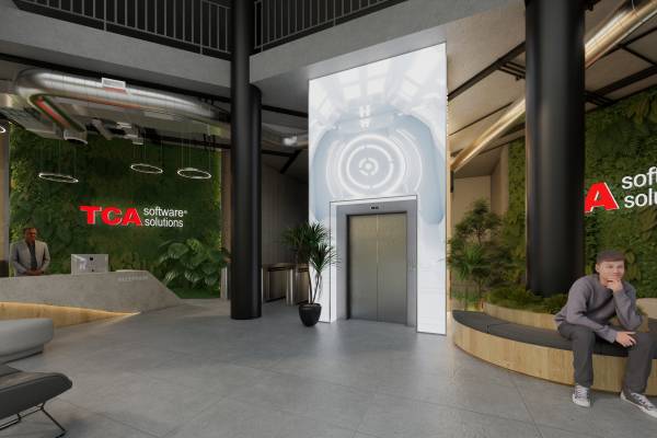 Design project for Architectural Design for a Building Reception in ...