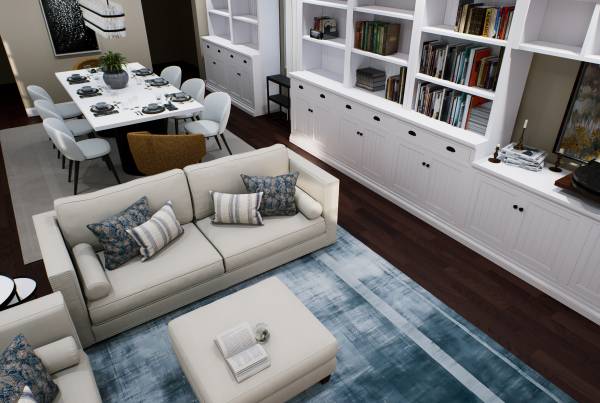 Design project for Dining/Living room in United States | Arcbazar