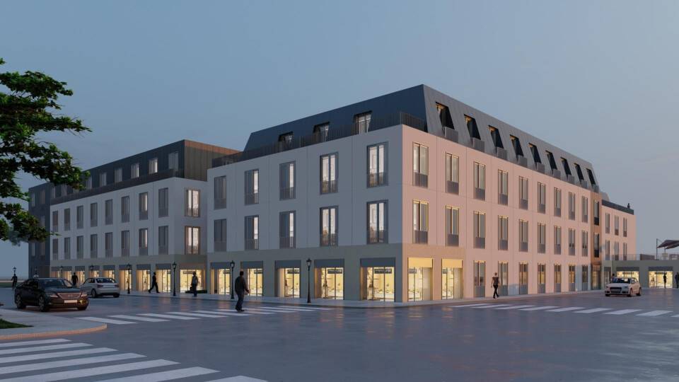 Design project for Luxury Multi-Use Buildings / Site Master Plan v2 in ...