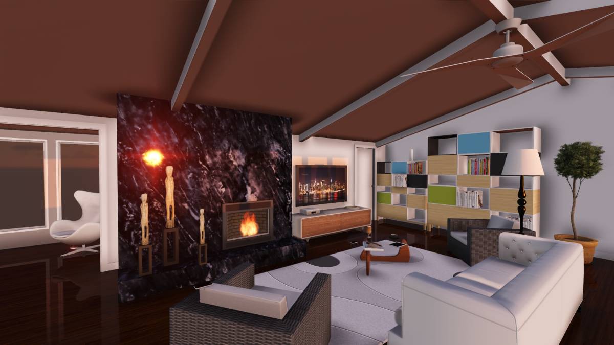 Design project for Dallas Fireplace Remodel in United States Arcbazar