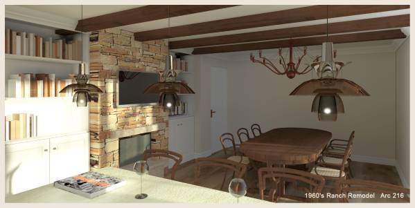 Design project for 1960's Ranch Remodel in United States | Arcbazar