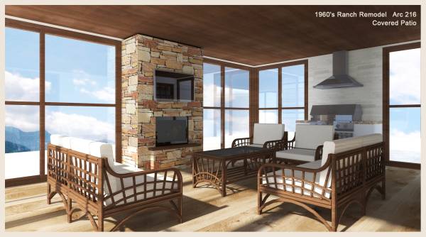 Design project for 1960's Ranch Remodel in United States | Arcbazar