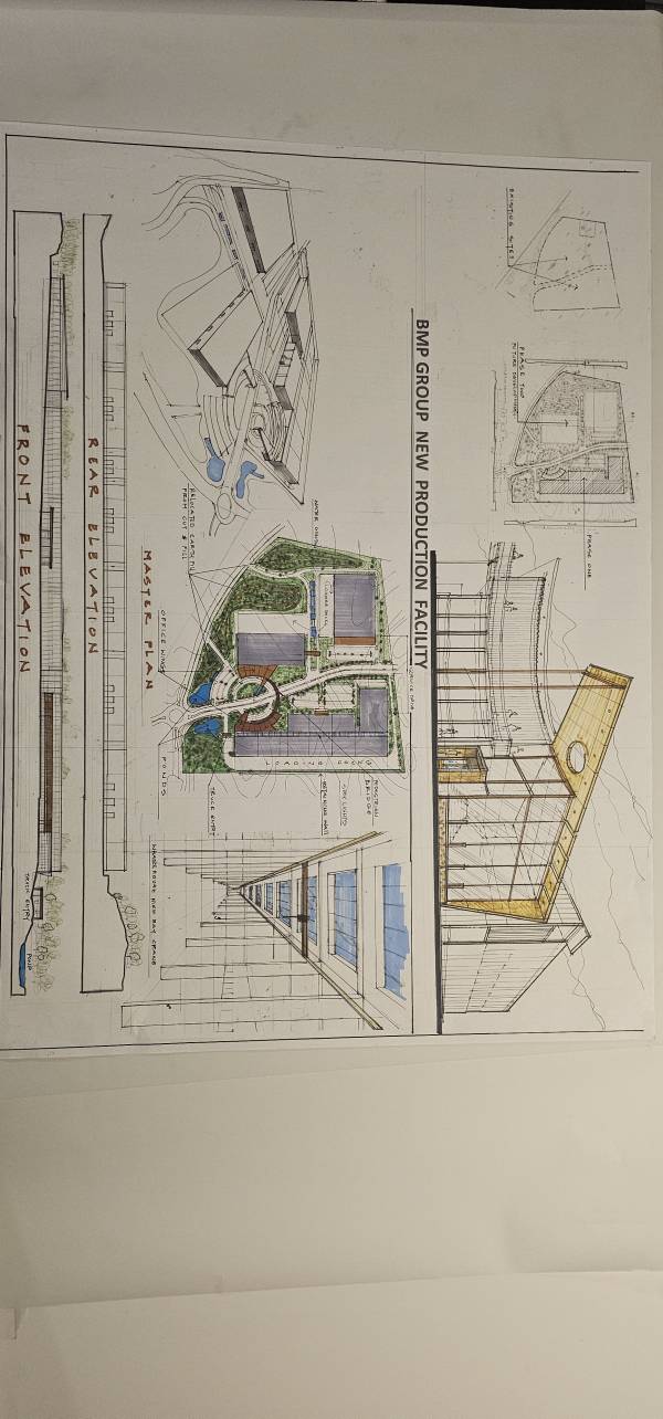 Design project for BMP Group new production facility in United States ...