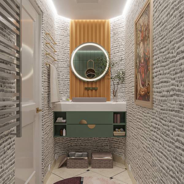 Design project for Powder room in United States | Arcbazar