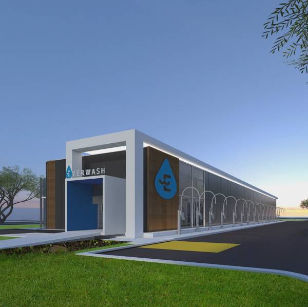 Design project for Everclean Car Wash Exterior/Facade REDESIGN in United States Arcbazar