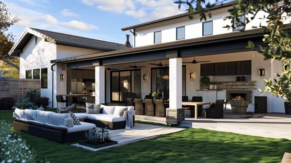 Design project for Covered Patio / California room in United States ...