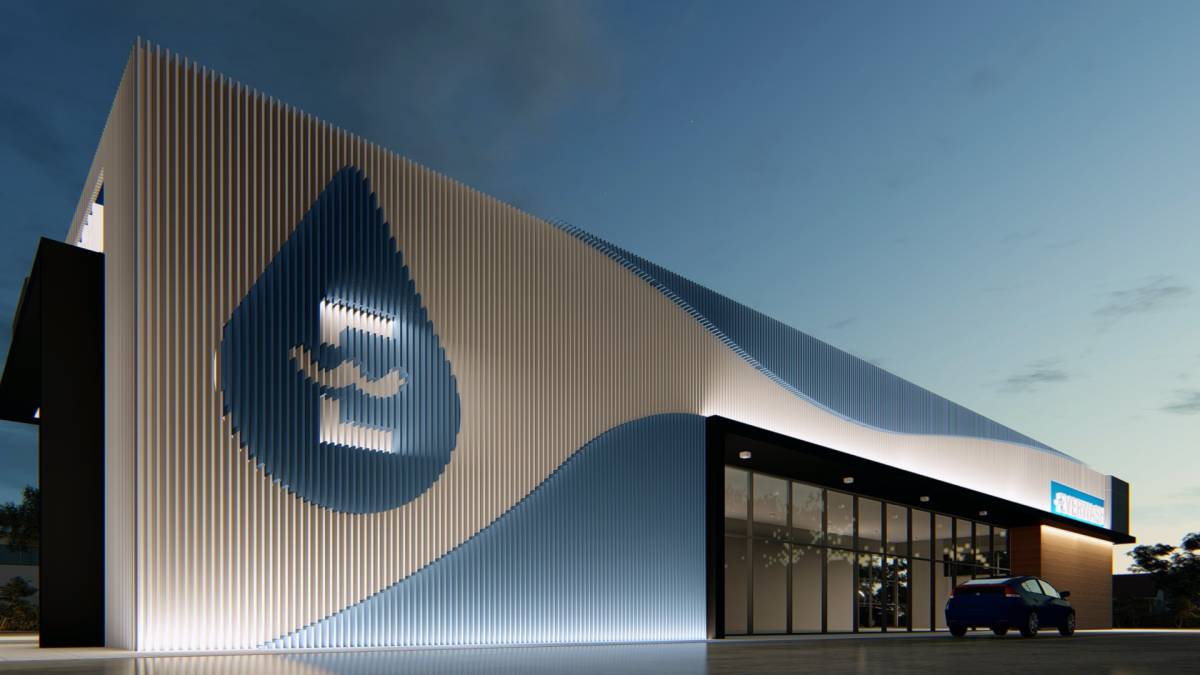 Design project for Everclean Car Wash Exterior/Facade REDESIGN in United States Arcbazar