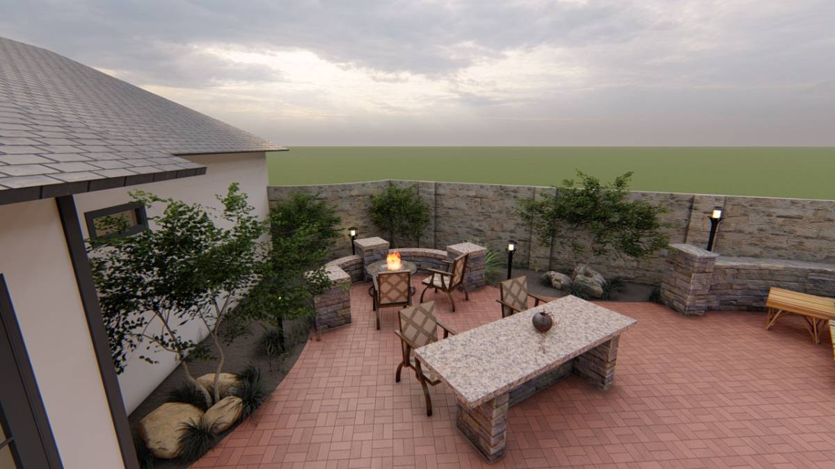 Design project for Wheelchairaccessible backyard in United States