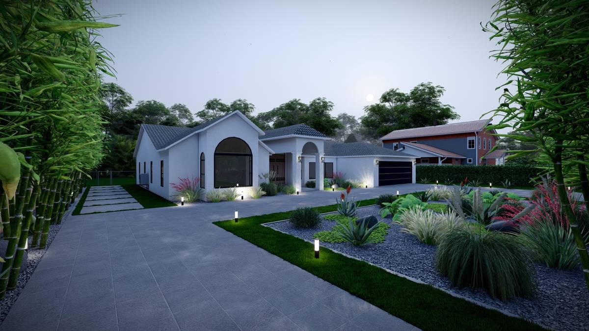Design project for Front yard remodeling in United States | Arcbazar