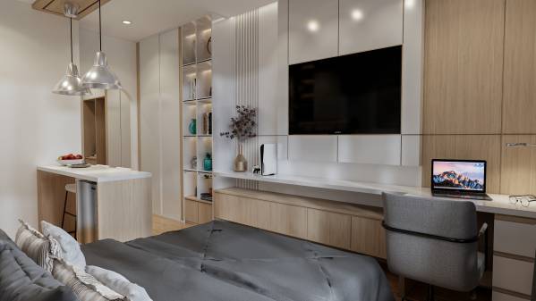Curated visual reference: Gallery Detail: Design Project For Studio Apartment Renovation In Slovenia
