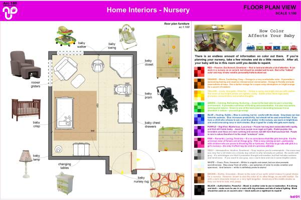 Design project for Nursery in United States | Arcbazar