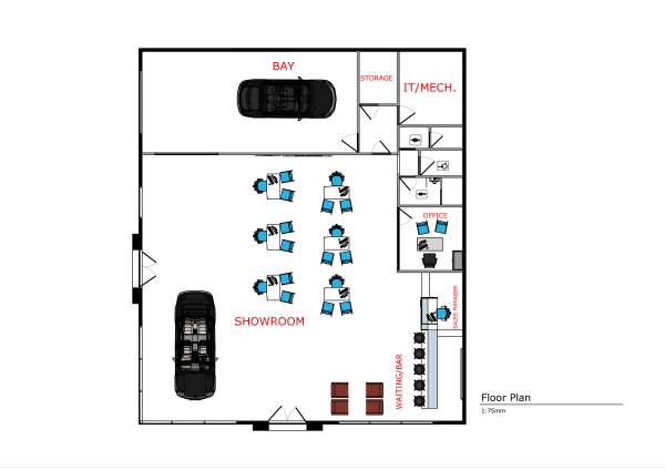 Design project for Franchise Car Dealership in United States | Arcbazar