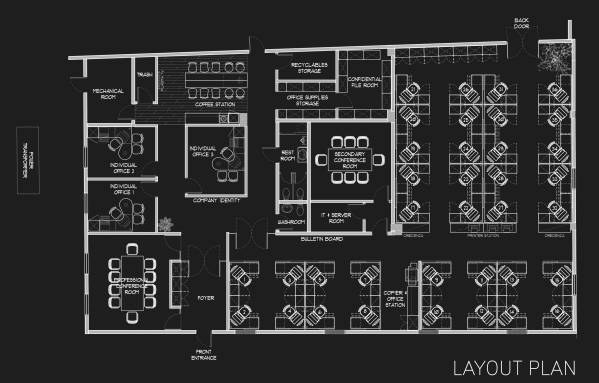 Design project for Floor Plan Design for Commercial Space in United ...