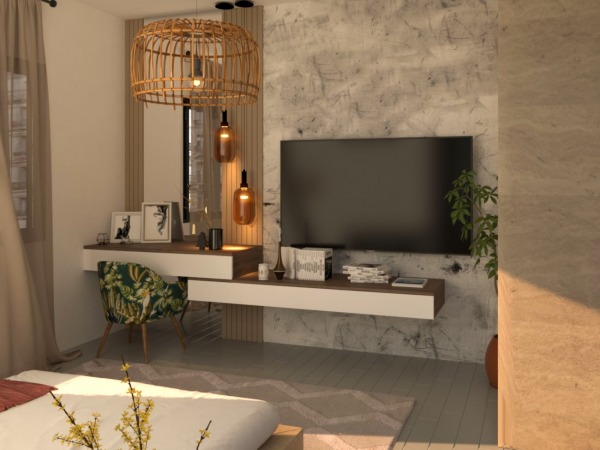 Interior Bedroom Designed by Lana Raslan - Studio Redesign - Alexandria ...